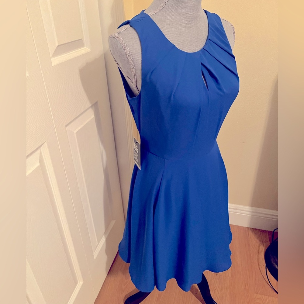 Blue mini dress from express. Never worn